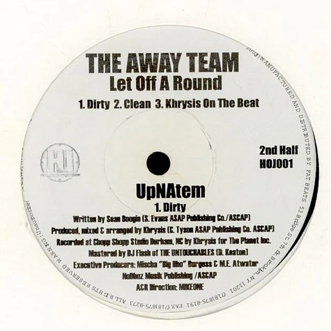 The Away Team - The Shinin' / Let Off A Round / UpNAtem