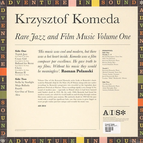 Krzysztof Komeda - Rare Jazz And Film Music Volume 1