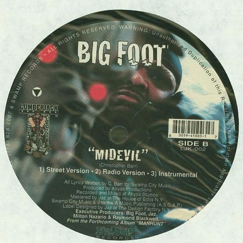 Big Foot - Invazion / Midevil