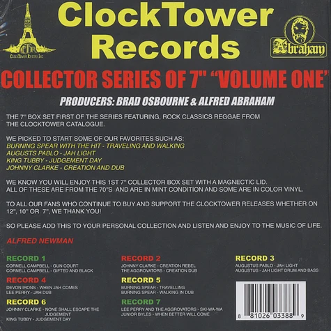 V.A. - Clocktower Collector Series Volume 1