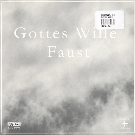 Die Selektion - Gottes Wille