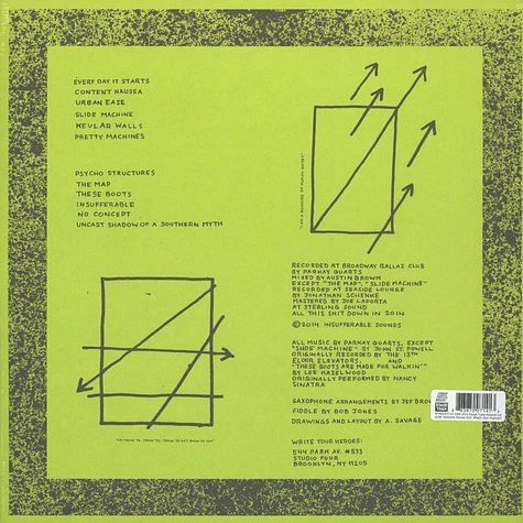 Parkay Quarts (Parquet Courts) - Content Nausea