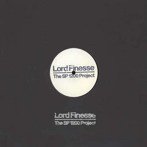 Lord Finesse - The SP1200 Project: DAT Signature Sound Ink Stamped Test Pressing