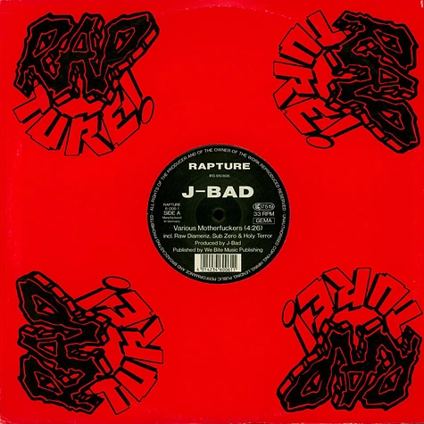 J-Bad - Various Motherfuckers / Let It Smoke