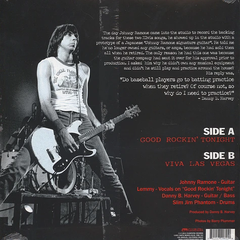 Johnny Ramone - The Final Sessions Blue Vinyl Edition