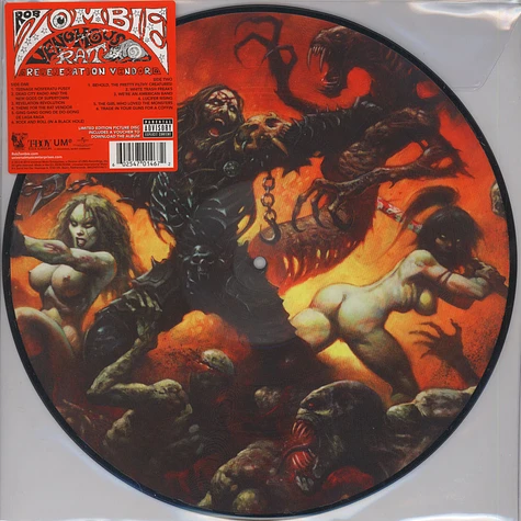 Rob Zombie - Venomous Rat Regeneration Vendor Picture Disc Edition