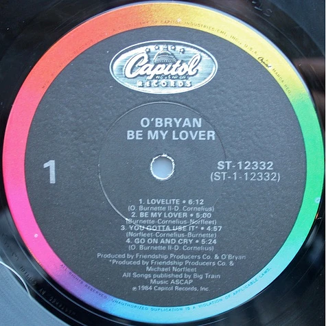 O'Bryan - Be My Lover