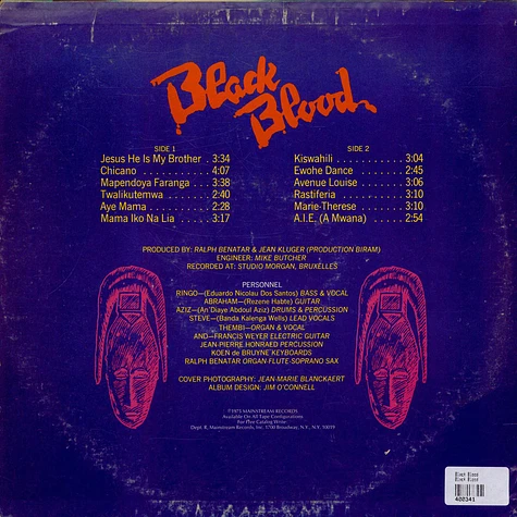 Black Blood - Black Blood