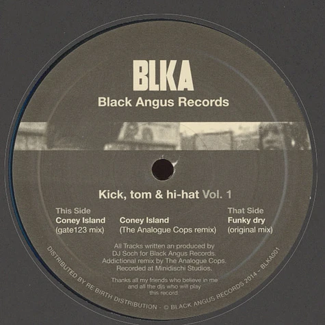DJ Soch - Kick, Tom & Hi Hat Volume 1