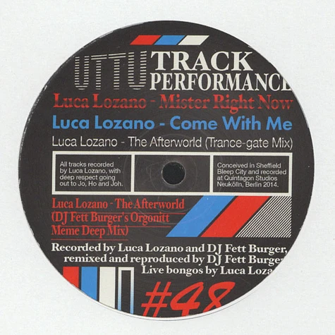Luca Lozano - Mister Right Now DJ Fettburger Remix