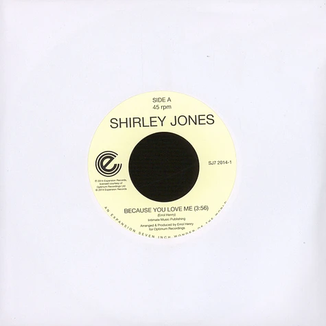 Shirley Jones - Because You Love Me