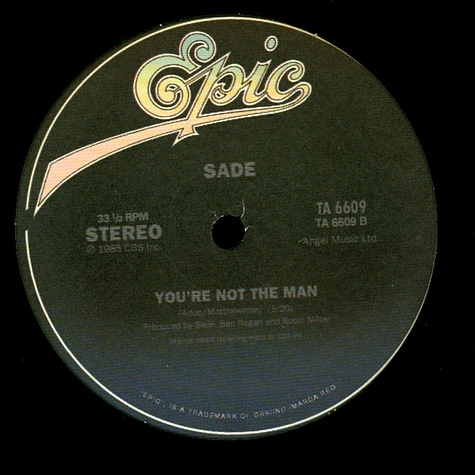 Sade - The Sweetest Taboo