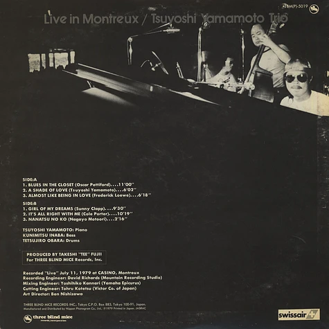Tsuyoshi Yamamoto Trio - Live in Montreux