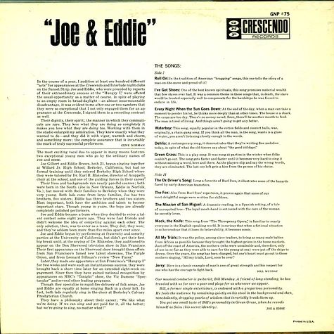 Joe & Eddie - Joe & Eddie