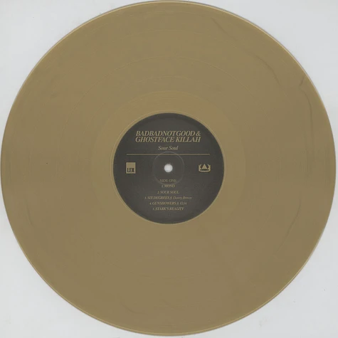 BBNG (BadBadNotGood) & Ghostface Killah - Sour Soul Gold Vinyl Edition