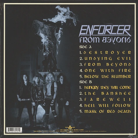 Enforcer - From Beyond Black Vinyl Edition