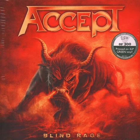 Accept - Blind Rage Green Vinyl Edition