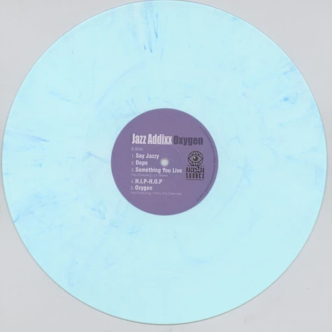 Jazz Addixx - Oxygen Blue & White Splattered Vinyl Edition