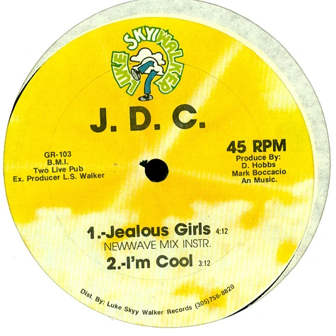 J.D.C. - Jealous Girls