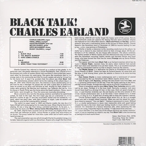 Charles Earland - Black Talk