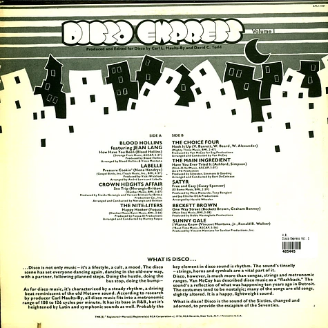 V.A. - Disco Express Vol. 1
