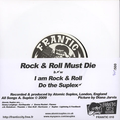 Atomic Suplex - Rock & Roll Must Die