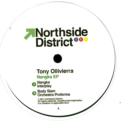 Tony Ollivierra - Nangka EP