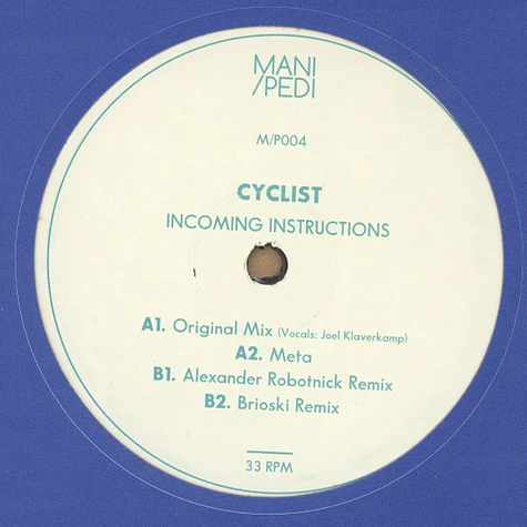 The Cyclist - Incoming Instructions