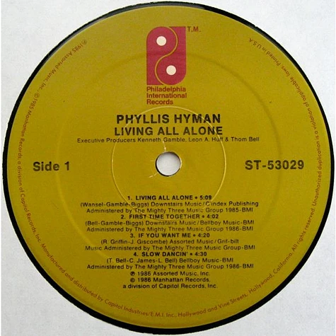 Phyllis Hyman - Living All Alone