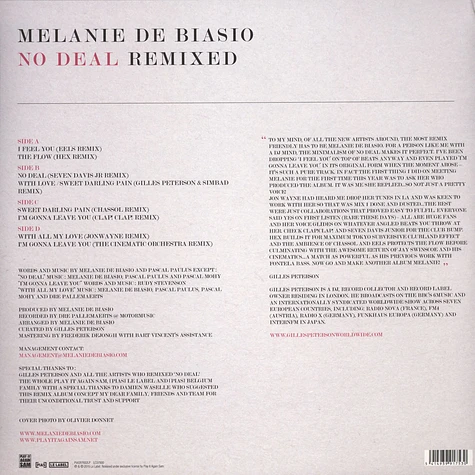 Melanie De Biasio - No Deal Remixed - Presented By Gilles Peterson