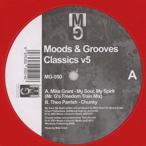 Theo Parrish / Mike Grant - Moods & Grooves Classics Volume 5