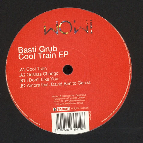 Basti Grub - Cool Train EP