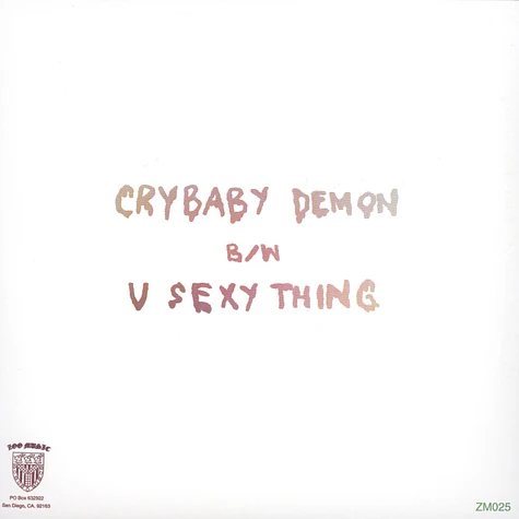 Crocodiles - Crybaby Demon / U Sexy Thing