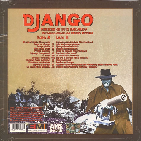 Luis Bacalov - OST Django Gold Vinyl Edition