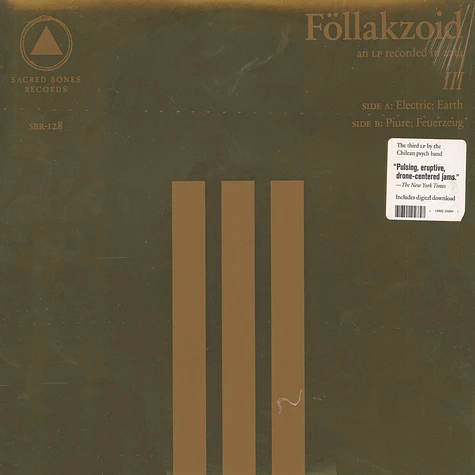 Föllakzoid - III Black Vinyl Edition