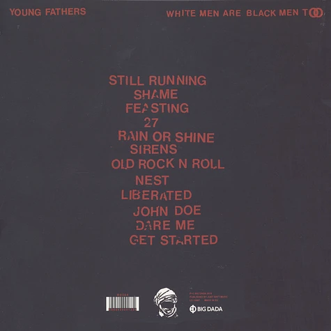 Young Fathers - White Men Are Black Men Too