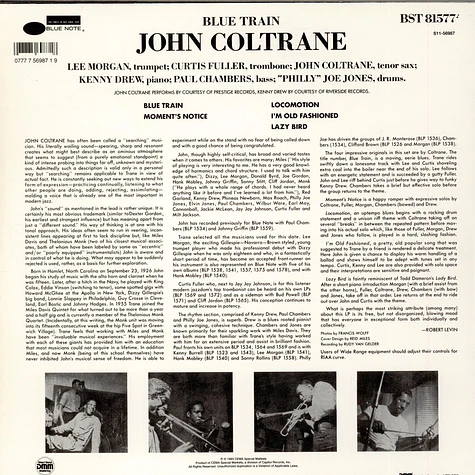 John Coltrane - Blue Train