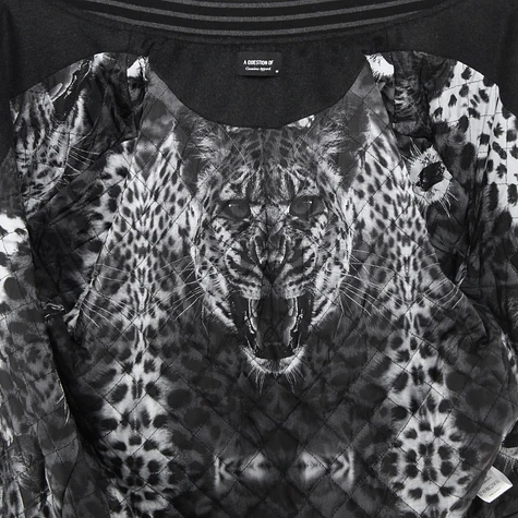 A Question Of - Leopard Wool Varsity Jacket