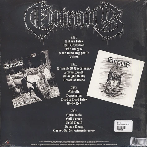 Entrails - Resurrected From The Grave