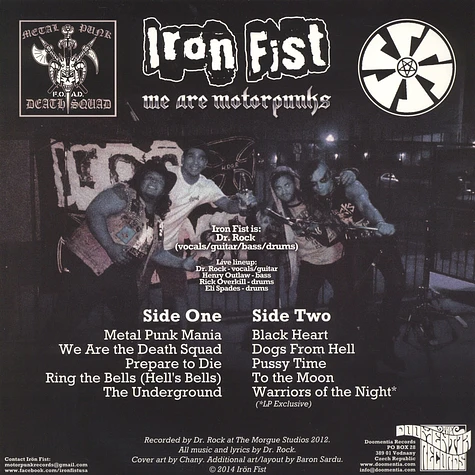 Iron Fist - We Are Motorpunks