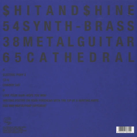 Shit & Shine - 54 Synth-brass, 38 Metal Guitar, 65 Cathedral