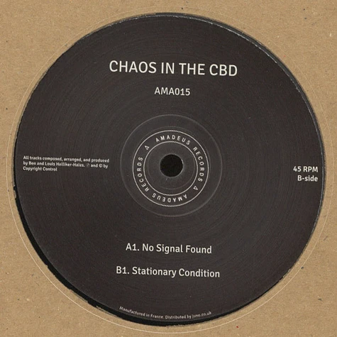 Chaos In The CBD - No Signal Found EP
