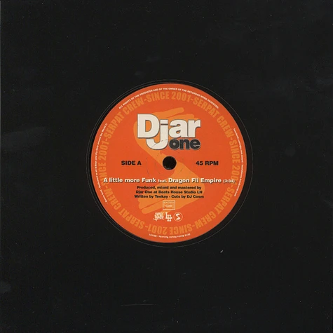 Djar One - A Little More Funk Feat. Dragon Fli Empire