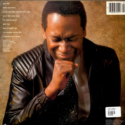 Luther Vandross - Never Too Much