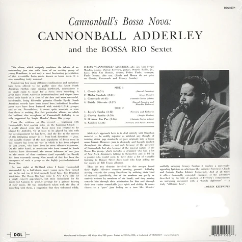 Cannonball Adderley - Cannoball's Bossa Nova