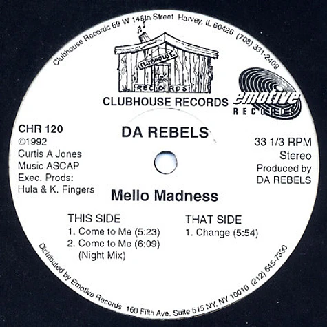 DA Rebels - Mello Madness