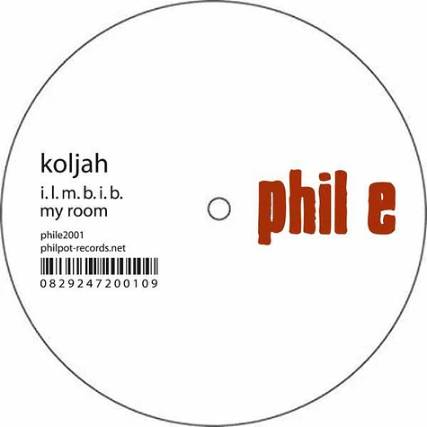 Koljah - I.L.M.B.I.B. / My Room