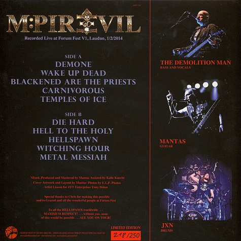M-Pire Of Evil - Live From Fest VI