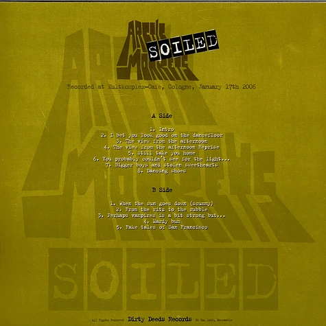 Arctic Monkeys - Soiled