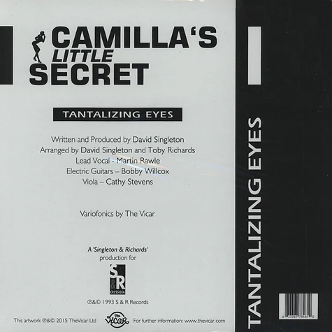 Camilla's Little Secret (with Robert Fripp) - Tantalizing Eyes